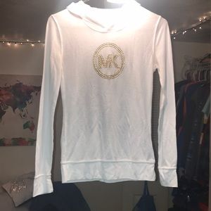 Like new Michael Kors thermal hooded longsleeve